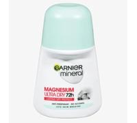 GARNIER DEO ROLL ON MAGNESIUM ULTRA DRY 72H 50 ML Pack of 4