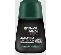 GARNIER DEO ROLL ON MEN MAGNESIUM ULTRA DRY 72 H 50 ML PACK DE 4