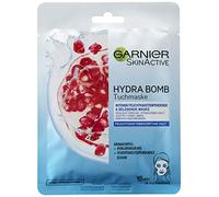 Garnier Esquí nactive Hydra Bomb Toalla Máscara con extracto de Granada/hidratantes Máscara Facial Para Un strahlenden y lisas teint/5 unidades (5 x 32 G)
