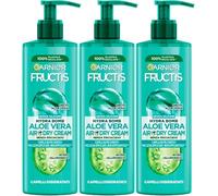 Garnier fructics Loción Tónica Cuidado Aloe Secado al Aire Libre secador - Largos - Juego de 3