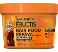 Garnier Fructis Hair Food Mascarilla de Papaya Reparadora para Pelo Dañado - 400 ml