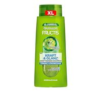 Garnier Fructis - Champú de fuerza y brillo XXL, reafirmante contra el cabello opaco y sin brillo, para más brillo y suavidad, con extracto de pomelo, formato maxi, 700 ml