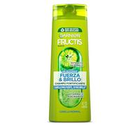 Garnier Fructis Champú Fuerza & Brillo, 380ml | Tu pelo limpio, más fuerte, brillante y fresco, visiblemente más sano.