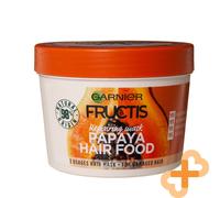 GARNIER Fructis Comida de Pelo Papaye Vegano Reparador Máscara para Dañado 390ml