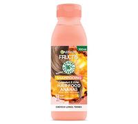 Garnier Fructis Hair Food - Champú nutritivo con piña, 97% de origen natural, para cabello largo y oscuro, 350 ml