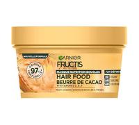 Garnier - Fructis Hair Food - Mascarilla nutritiva con manteca de cacao - 97% de fórmula natural - Para cabello rizado a rizado - 320 ml