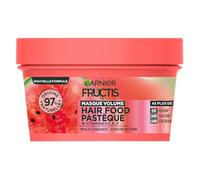 Garnier - Fructis Hair Food - Mascarilla volumétrica con sandía - 97% fórmula vegana de origen natural - para cabello fino - 320 ml