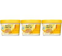 Garnier Fructis Hairfood Banana - Mascarilla hidratante 3 en 1 para cabello seco, nutre y aporta más suavidad al cabello, (3 x 390 ml)