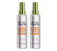 2 x Garnier Fructis Liso Diamante Spray de Brillo y Suavidad, 100H de Brillo Intenso*, Liso sin Frizz. Con complejo alisador de keratina vegetal y aceite de argán. Aprobado por Cruelty 150ml