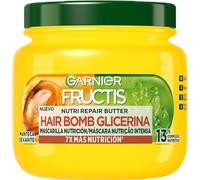 Garnier Fructis Nutri Repair Butter Hair Bomb Glicerina Mascarilla Capilar Nutritiva Con Manteca de Karité 320 Ml