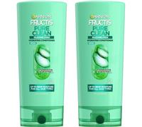 Garnier fructis puro acondicionador hidratante limpio 21 fl oz 2 recuento (el embalaje puede variar)
