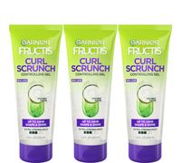 Garnier Fructis Style Curl Scrunch Gel Controlling para dar forma y brillo 6.8 fl oz 3 unidades (el empaque puede variar)