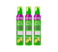 Garnier Fructis Style - Espuma Hidra-Rizos 5 Acciones Fructis Style 200ml, Extra Fuerte 04, Paquete de 3
