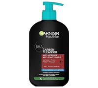 Garnier Gel de lavado BHA Carbon Cleanser con carbón, antipuntos negros y antiespinillas, gel de lavado y limpiador facial, 250 ml