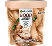 GARNIER GOOD - Pack x3 Coloración Permanente Sin Amoniaco, 90% Origen Natural Tono 8.13 Dawn Beige