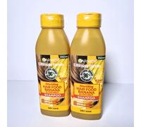 Garnier Hair Food Champú Banano Coco 350 ml Pack 2