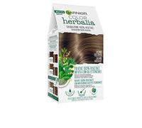 Garnier Herbalia Coloración 100 por ciento Vegetal, Disponible en 6 tonos, Color Castaño Chocolate, 1 Unidad (Paquete de 1)