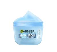 Garnier Hyaluron Fresh & Plump Crema de sorbete rellenadora - Cuidado facial con ácido hialurónico y 4% de niacinamida para piel más gruesa - Crema hidratante para una tez más suave y uniforme - 85 ml