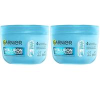 Garnier Hyaluron Fresh & Plump Sorbete Hidratante Rellenador Crema - 4% [Niacinamida + Ácido hialurónico] - Cruelty Free International y vegana - 85ml (Paquete de 2)