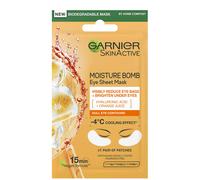 Garnier Garnier - Máscara para ojos, ácido hialurónico y zumo naranja, 6 g x
