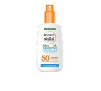 Garnier Delial Sensitive Spray Solar Muy Alta Protección FPS50+ Niños,150ml | Alta Protección Solar, Pieles Sensibles, Piel Infantil, Ceramidas, Fórmula Hipoalergénica, Testado Pediátricamente, Delial
