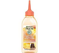 Garnier Líquido capilar para cabello opaco, tratamiento para el cabello más brillante y suave, con fórmula reparadora laminar, bebida de pelo Fructis Piña 1 x 200 ml