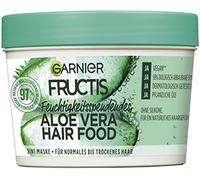 Garnier Mascarilla capilar de aloe vera, hidratante 3 en 1, desenfadada, para cabello suave, Fructis, 390 ml