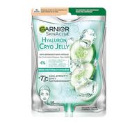 Garnier Skin Active Mascarilla de Tejido de Gel Anti-Fatiga Crio-Jelatina de Hialurón 27g
