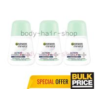 Garnier Mineral Action Control + 96H Antitranspirante Roll-On Mujer 50ml Paqu...