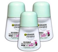 Garnier Mineral Invisible Black,White & Colors Roll-on Antitranspirante 3 x 50 ml