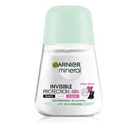 Garnier Mineral Invisible - Desodorante antitranspirante para colores blanco y negro con 48 horas de protección - (50 ml)
