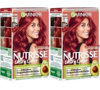 Garnier nutrisse Color SCRHTSENSA - Tion Intensivo de cuidado de color del pelo, 6,60 intensivrot (Paquete de 2)