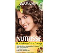 Garnier Nutrisse Crema nutritiva para color de cabello 60 Marrn claro natural (bellota) (el embalaje puede variar)