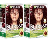 Garnier nutrisse Crema pflegende intensiva coloration 36 Black Cherry, 1er Pack (Paquete de 2)