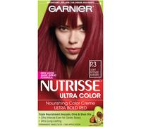 Garnier Nutrisse Ultra Color Tinte Nutritivo Crema R3 Castaño Claro Intenso (El envase puede variar) Lote de 1