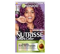 Garnier Nutrisse Ultra Color, Tinte permanente para el cabello, color intenso, para todo tipo de cabello, 5.21 Lila intensa