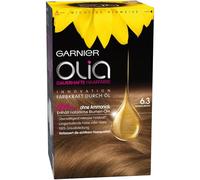 GARNIER Olia - Coloración Permanente, 6.3 Castaño Claro Dorado - 1 pz.