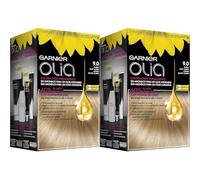 Garnier Olia - Coloración Permanente sin Amoniaco, con Aceites Florales de Origen Natural - Tono 9.0 Rubio Muy Claro (Paquete de 2)