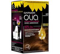 GARNIER Olia - Coloración Permanente, 6.3 Castaño Claro Dorado - 1 pz.