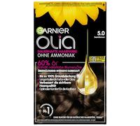 Garnier Olia Haar Coloration/coloración para cabello, contiene 60% de aceites florales para mayor intensidad de color - sin amoniaco - 3 x 1 unidad