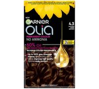 Garnier Olia Permanent Hair Dye (Various Shades) - 4.3 Dark Golden Brown