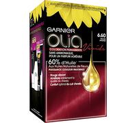 Garnier - Olia Vivids - Coloration Permanente Intense à l’Huile Sans Ammoniaque Rouge - 6.60 Rouge Intense