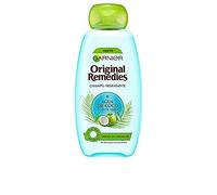 Garnier Original Remedies - Champú Hidratante Agua de Coco y Aloe Vera para Pelo Normal - 300 ml