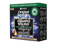 Garnier Original Remedies Champú Sólido Charcoal, 60g