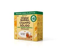 Garnier Original Remedies Champú Sólido, Tesoros De Miel Para Cabello Dañado, Quebradizo, 60 g (Paquete de 1)