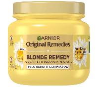 Original Remedies Mascarilla Reparadora Iluminadora Sun-Kissed Camomila Cabello Rubio 340 ml