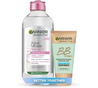 Garnier PACK Agua Micelar, 400ml + Bb Cream Matificante Con Spf 25 50 Ml | PACK Agua Micelar, 400ml + Bb Cream Matificante Con Spf 25 50 Ml. Para hidratación diaria de la piel del rostro.