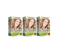 Garnier Pack de 3, Nutrisse Ultra Crème Sin Siliconas Coloración Permanente