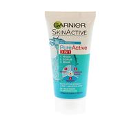 Garnier Pure Active - Exfoliante 3 en 1, 50 ml