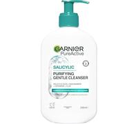 Garnier Pure Active Facial Cleansing, Removes Impurities, Oil and Makeup with Hyaluronic Acid, Ceramide and Clay, Hydrating Deep Cleanser, 1 x 250 ml